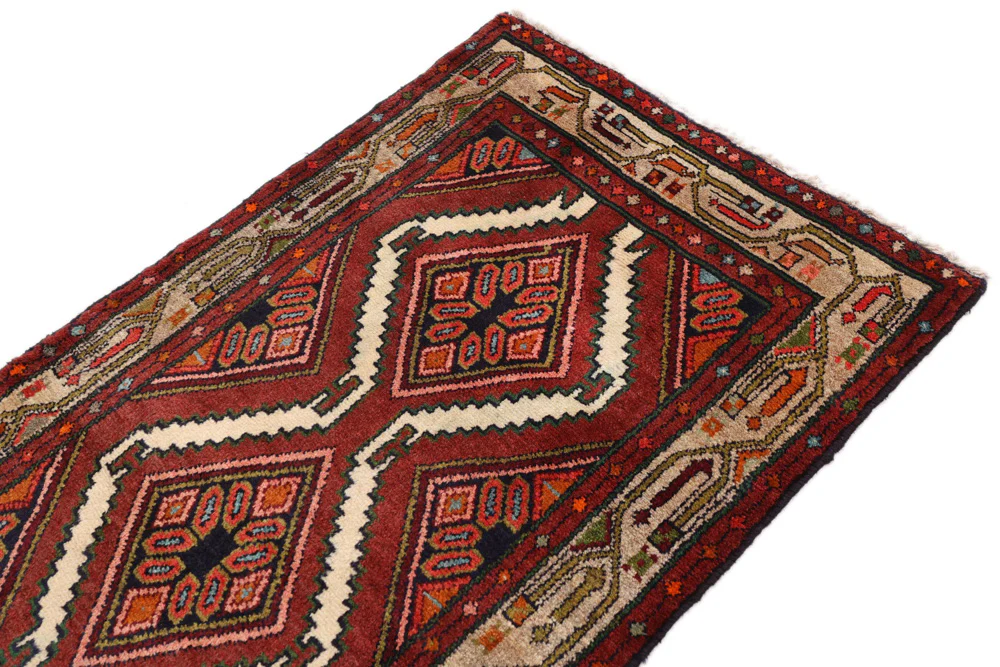Läufer Perser - Nomadic - 185 x 80 cm - rost - Image 4