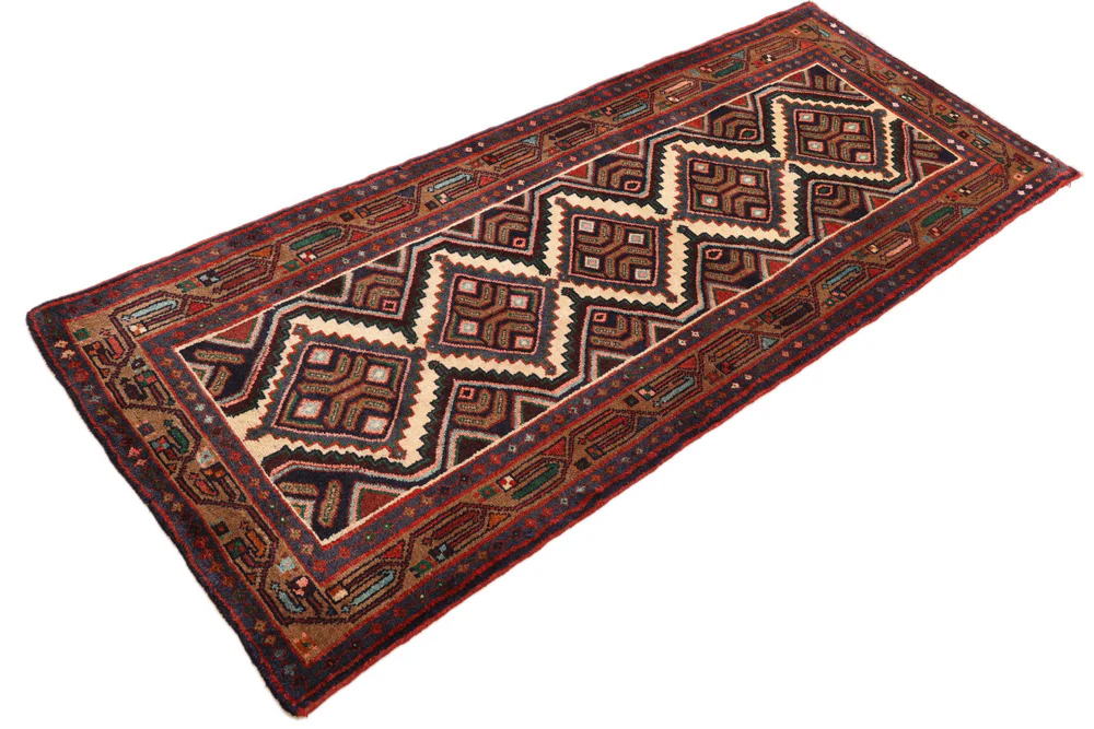 Läufer Perser - Nomadic - 188 x 76 cm - rost - Image 3