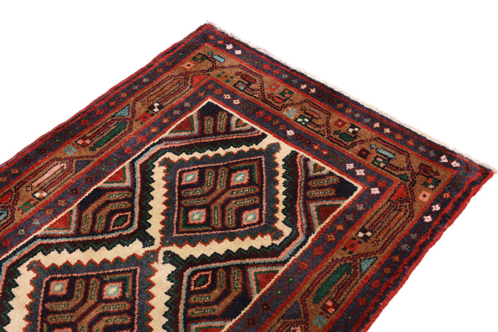 Läufer Perser - Nomadic - 188 x 76 cm - rost - Image 4
