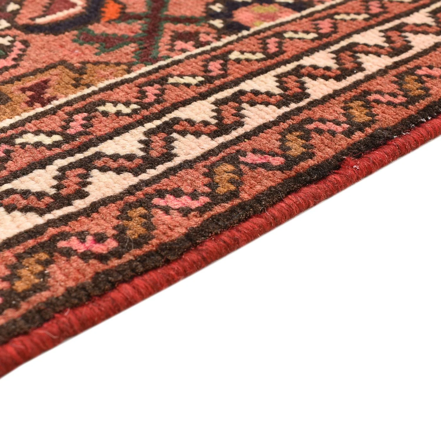 Läufer Perser - Nomadic - 190 x 69 cm - dunkelrot - Image 3
