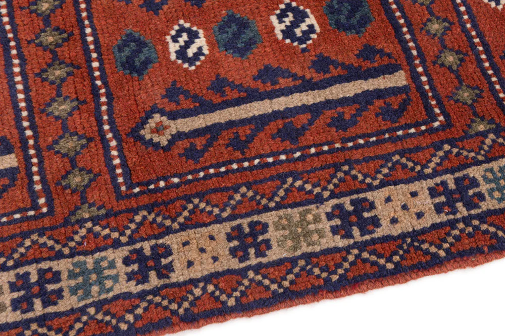 Läufer Perser - Nomadic - 195 x 60 cm - dunkelrot - Image 5