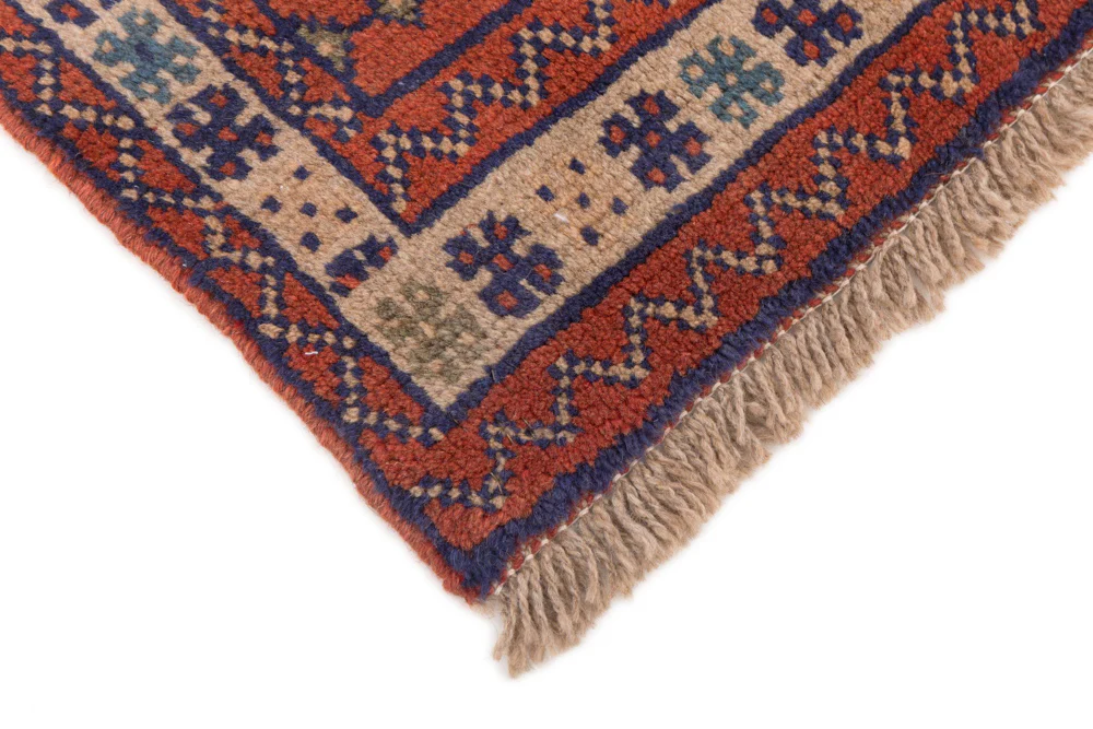 Läufer Perser - Nomadic - 195 x 60 cm - dunkelrot - Image 6