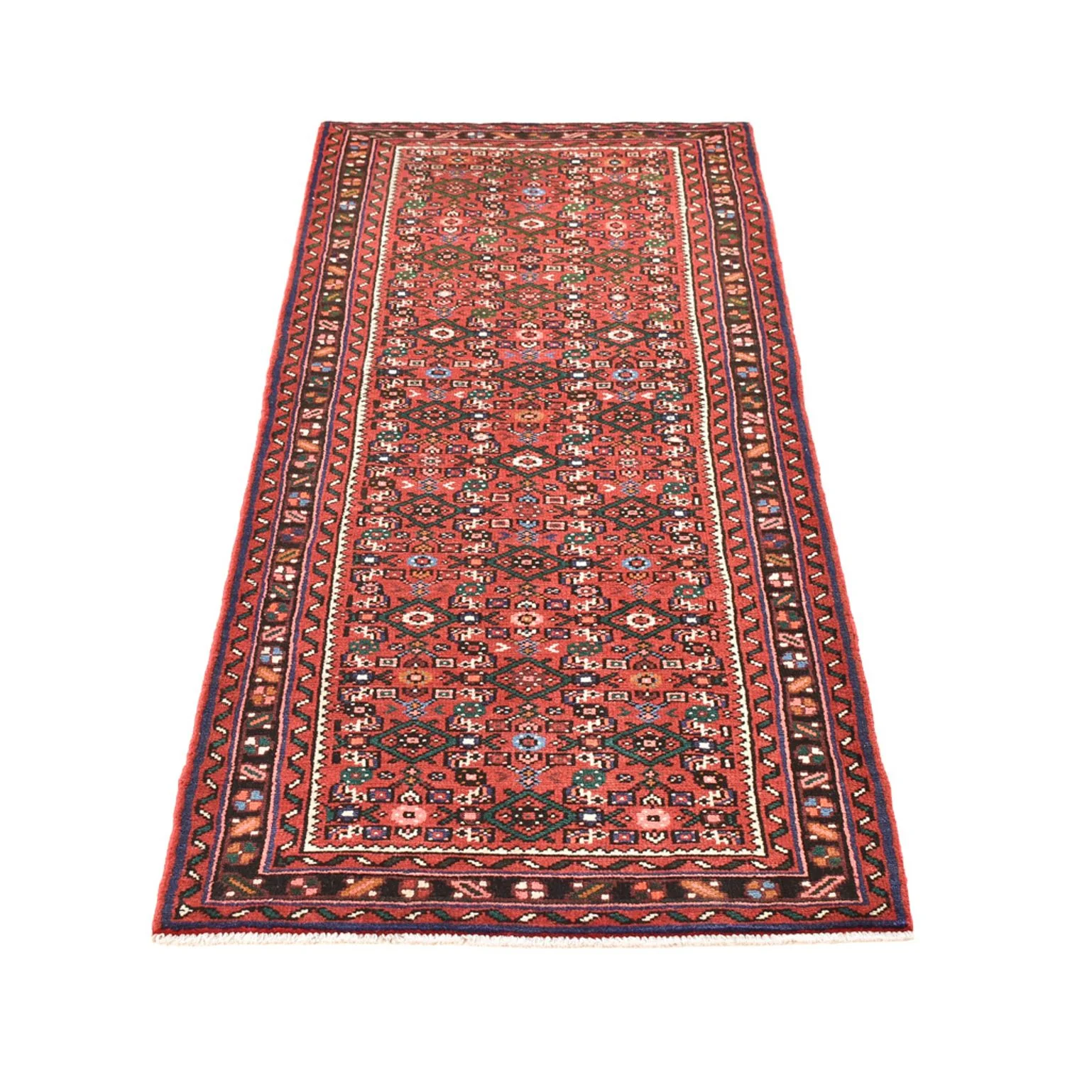 Läufer Perser - Nomadic - 198 x 78 cm - terrakotta - Image 5