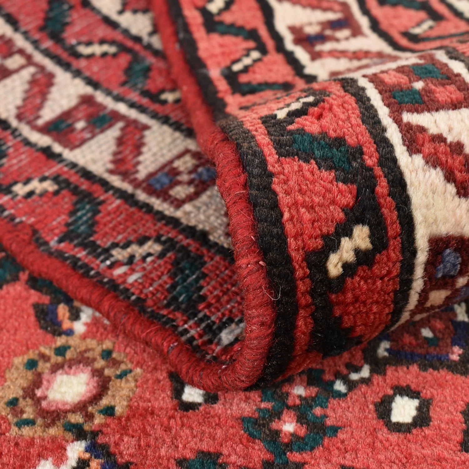 Läufer Perser - Nomadic - 200 x 71 cm - terrakotta - Image 4