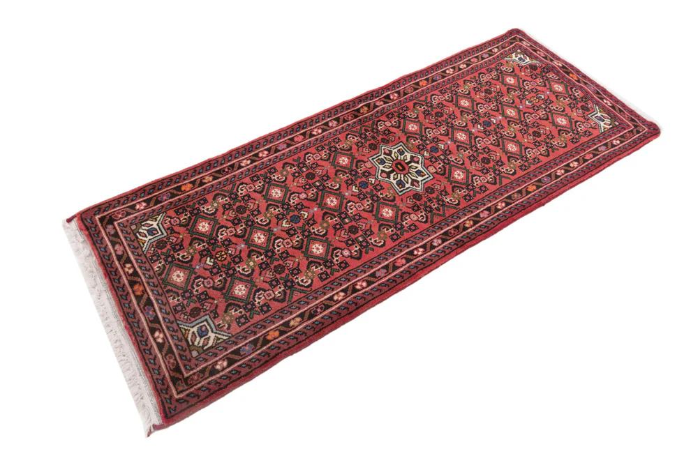 LĂ€ufer Perser - Nomadic - 200 x 80 cm - dunkelrot - Image 2