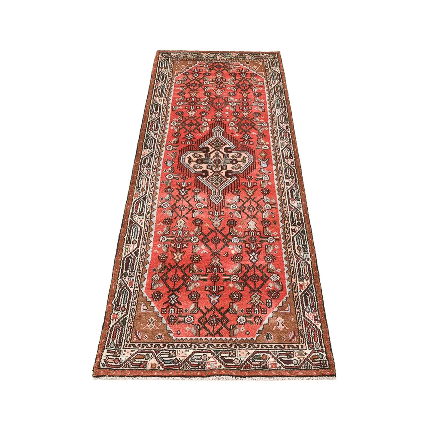 Läufer Perser - Nomadic - 203 x 74 cm - hellrot - Image 5
