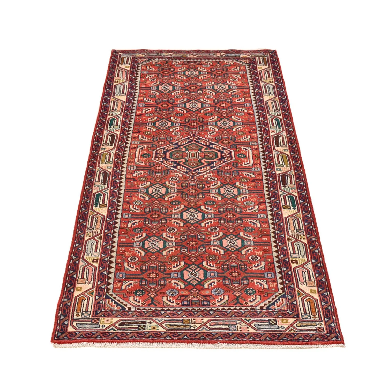 Läufer Perser - Nomadic - 208 x 83 cm - hellrot - Image 5