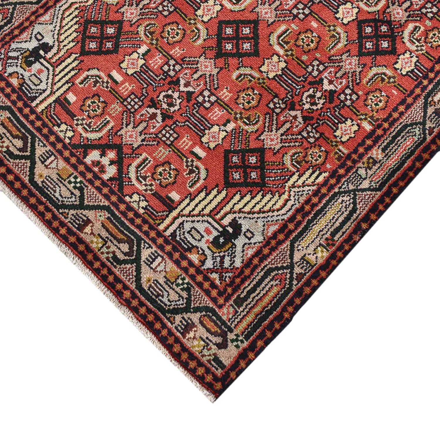 Läufer Perser - Nomadic - 215 x 75 cm - hellrot - Image 2