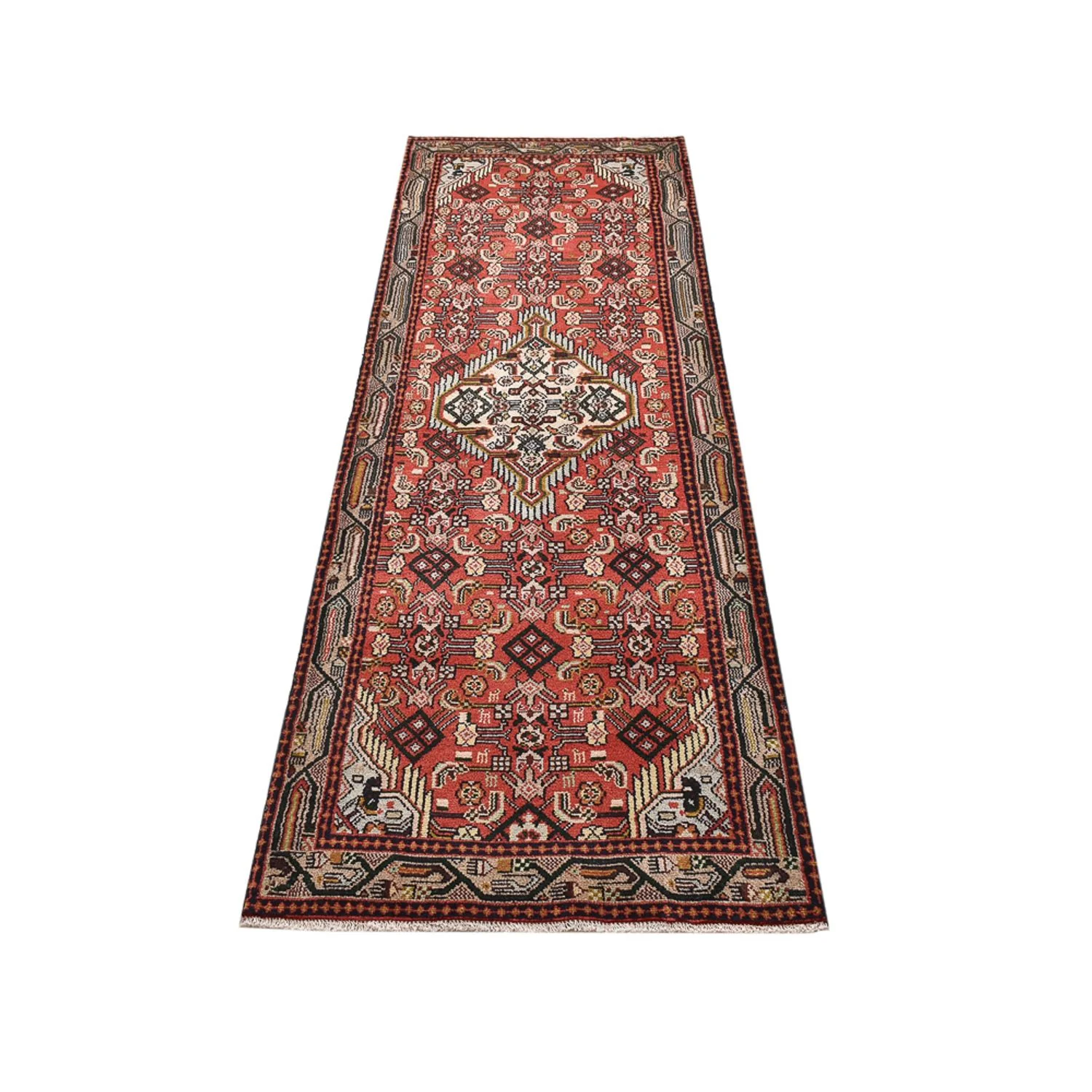 Läufer Perser - Nomadic - 215 x 75 cm - hellrot - Image 5