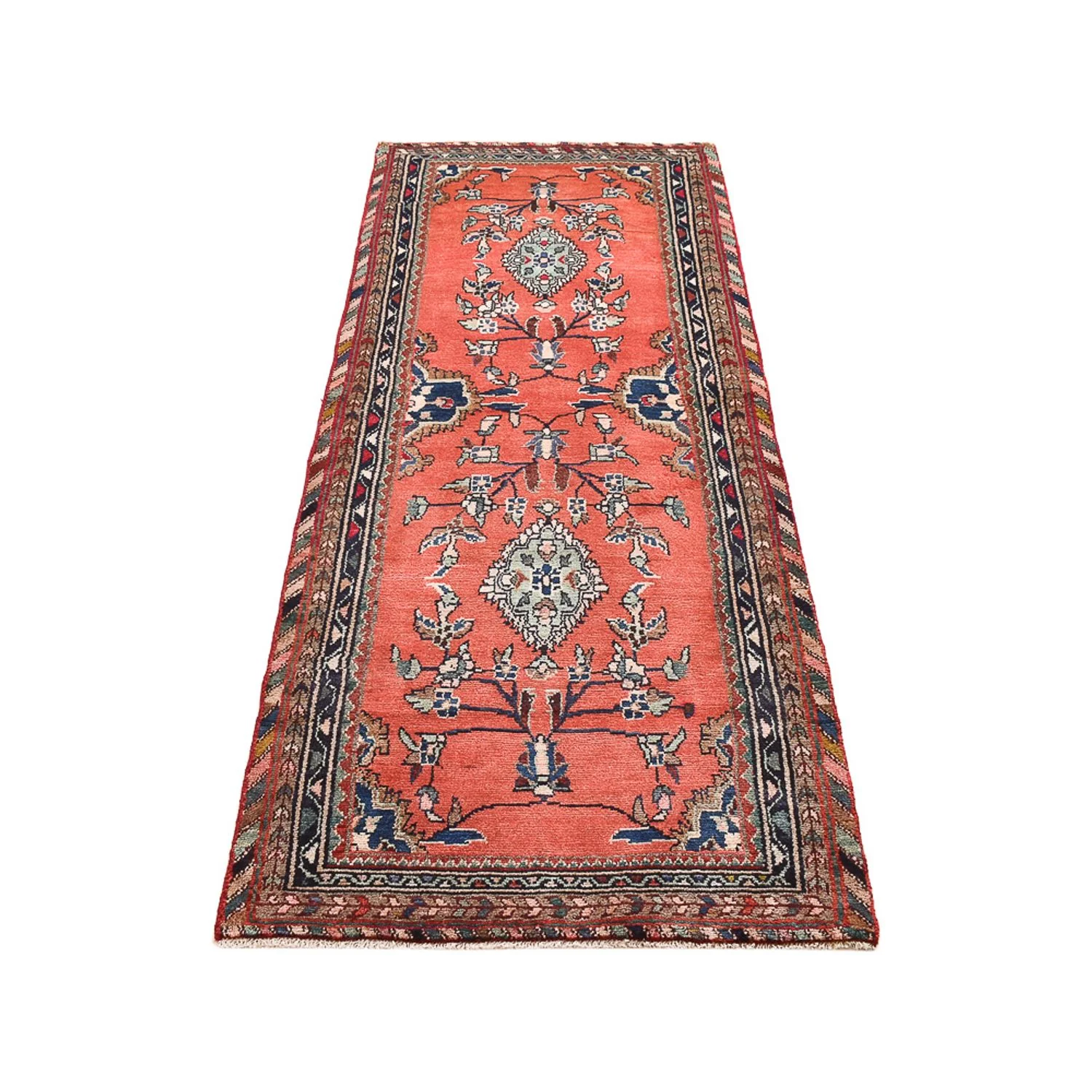 Läufer Perser - Nomadic - 217 x 85 cm - orange - Image 5