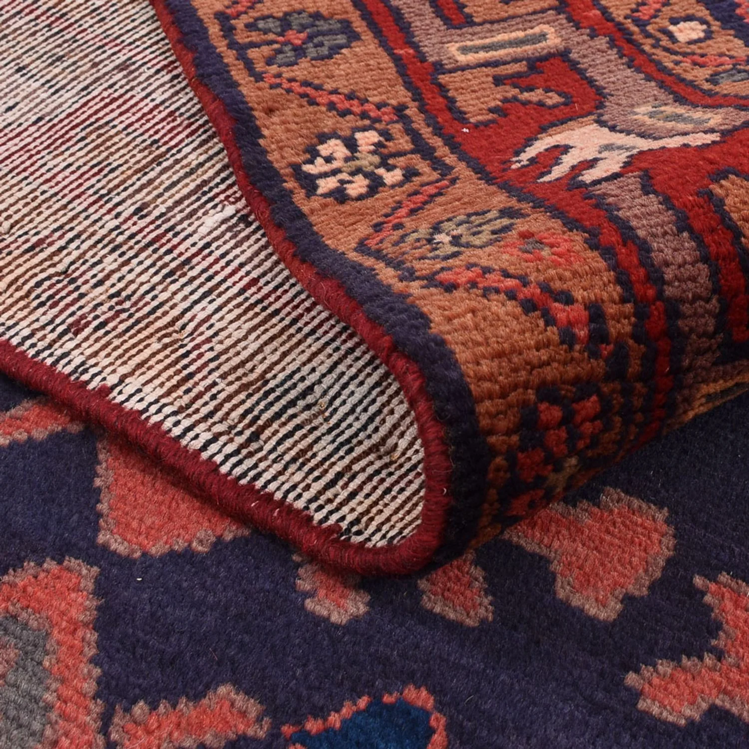 Läufer Perser - Nomadic - 226 x 123 cm - rot - Image 4