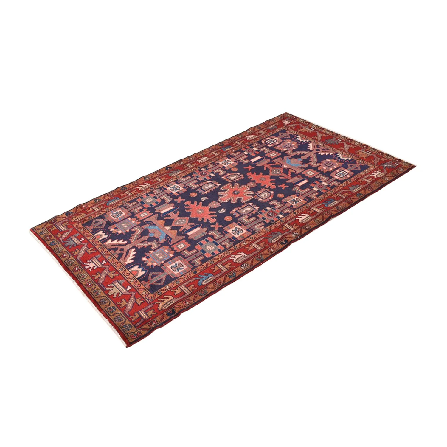 Läufer Perser - Nomadic - 226 x 123 cm - rot - Image 5