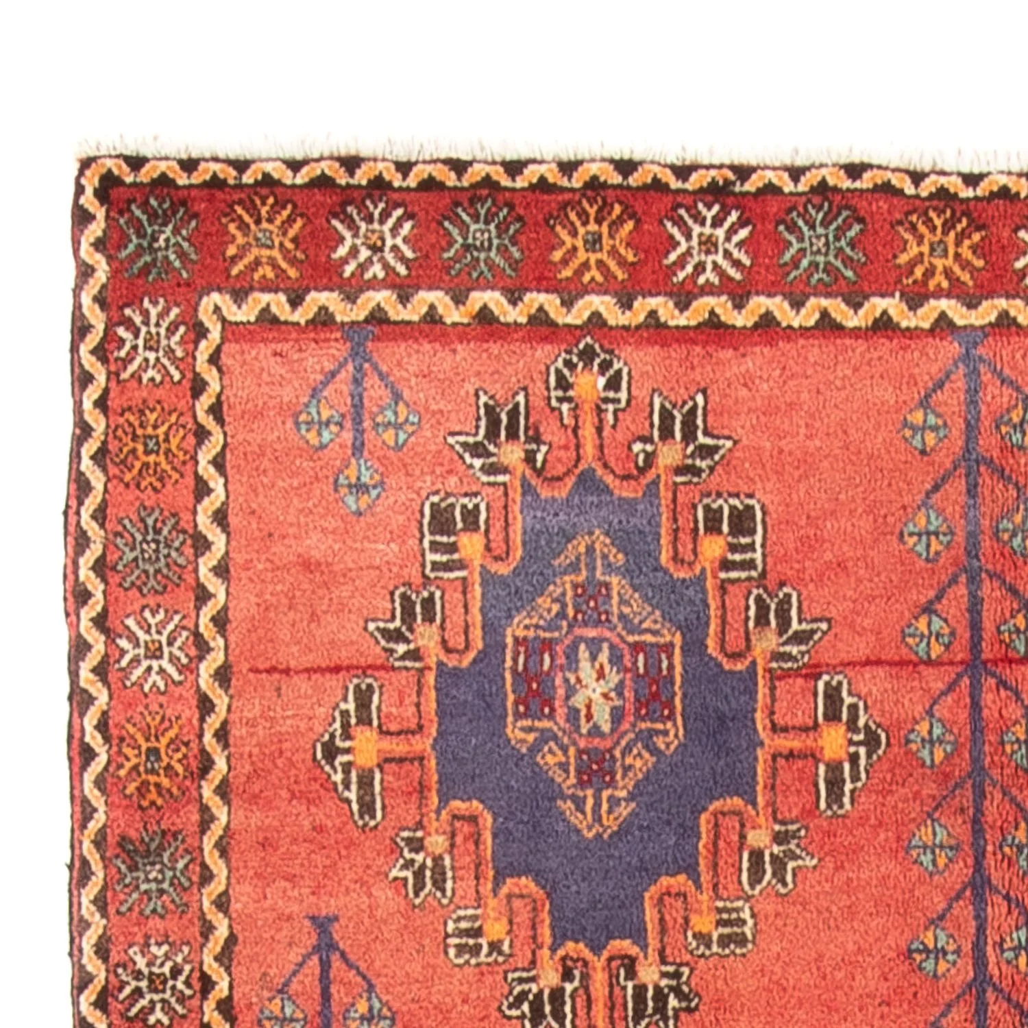 Läufer Perser - Nomadic - 258 x 125 cm - orange - Image 3