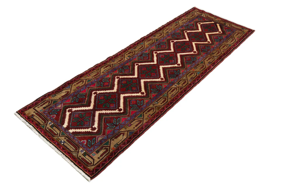 Läufer Perser - Nomadic - 260 x 87 cm - rost - Image 3