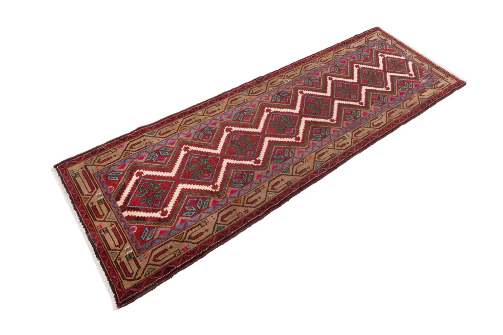 LĂ€ufer Perser - Nomadic - 260 x 87 cm - rost - Image 2
