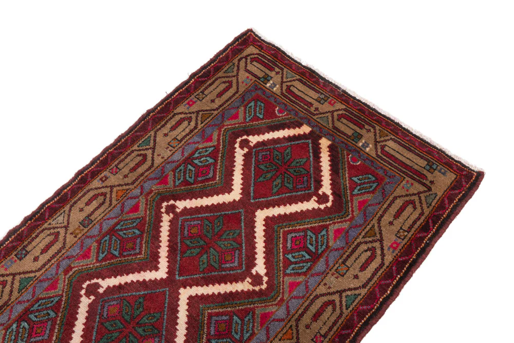 LĂ€ufer Perser - Nomadic - 260 x 87 cm - rost - Image 4