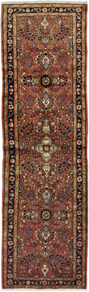 Läufer Perser - Nomadic - 270 x 76 cm - rost