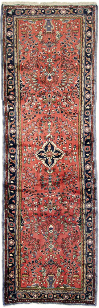 Läufer Perser - Nomadic - 275 x 85 cm - rost