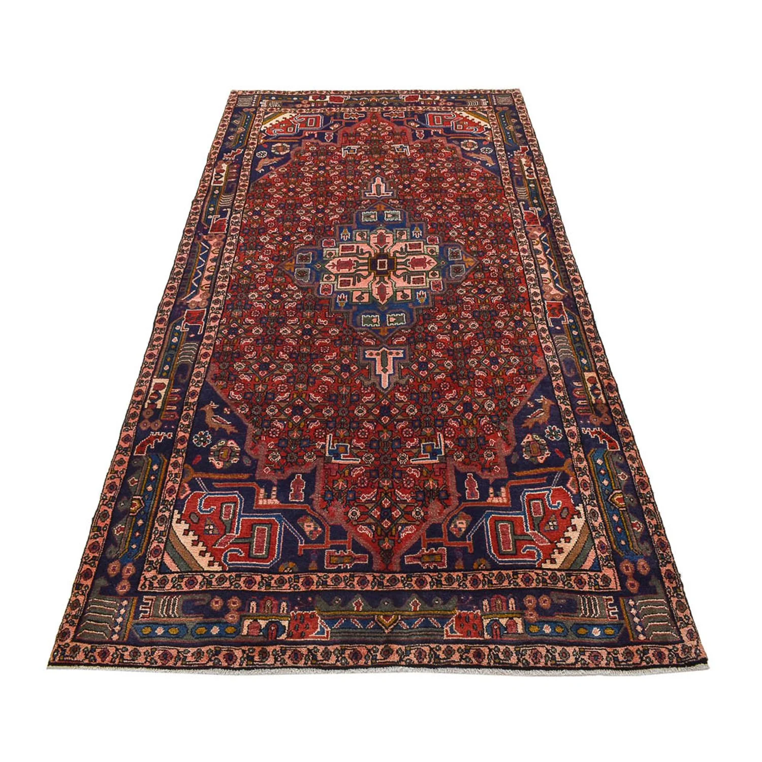Läufer Perser - Nomadic - 278 x 142 cm - rost - Image 5