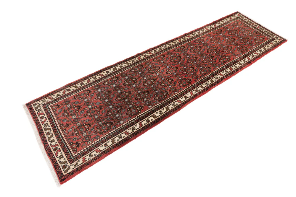 Läufer Perser - Nomadic - 280 x 80 cm - dunkelrot - Image 3