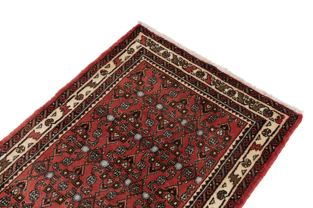 Läufer Perser - Nomadic - 280 x 80 cm - dunkelrot - Image 4