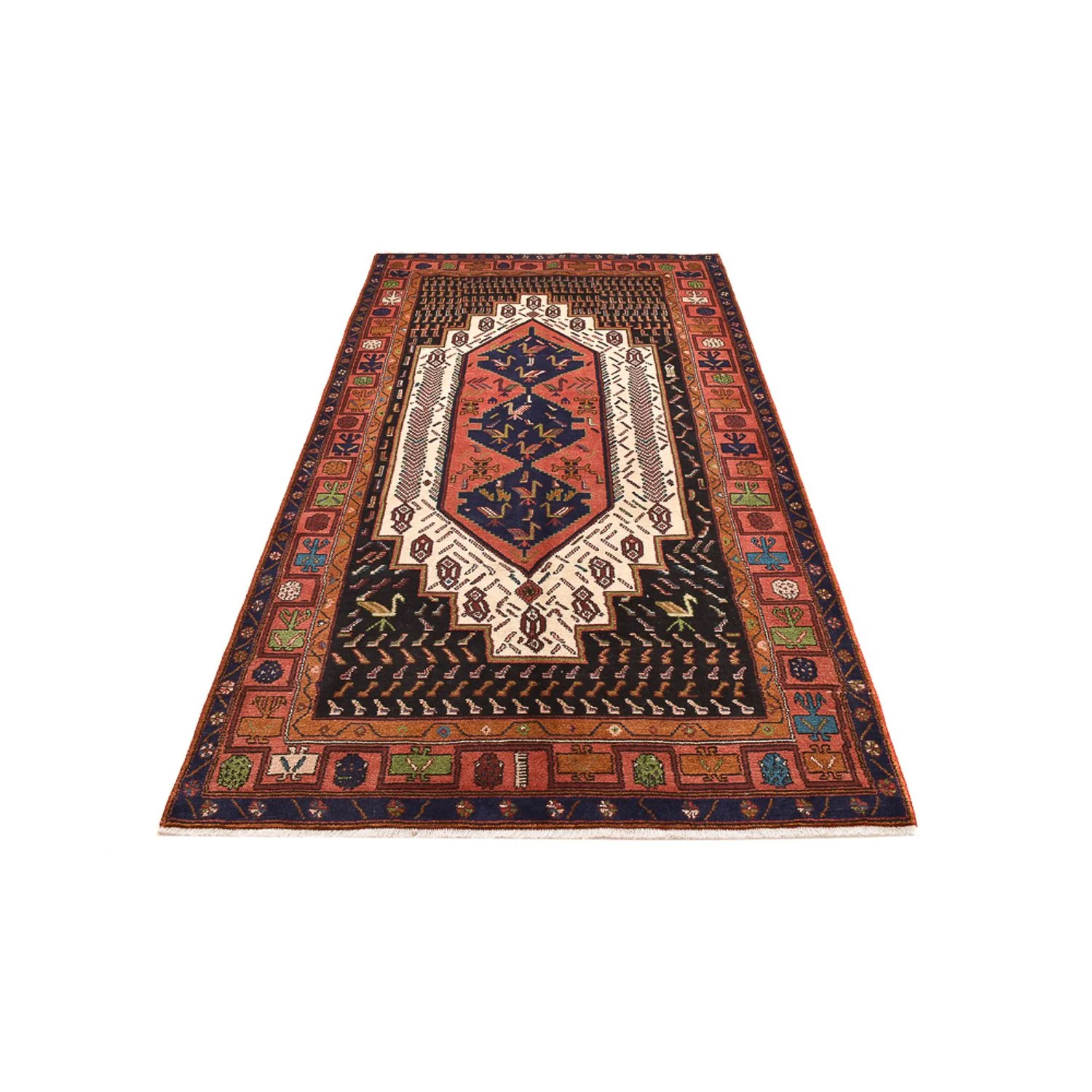 Läufer Perser - Nomadic - 283 x 147 cm - mehrfarbig - Image 5