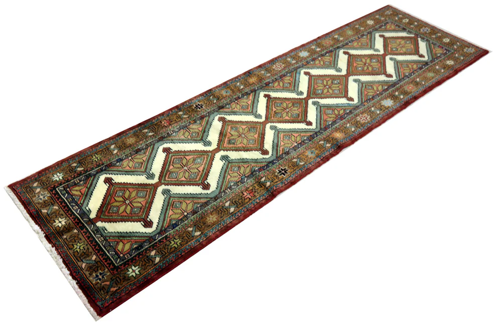Läufer Perser - Nomadic - 286 x 83 cm - dunkelbeige - Image 2