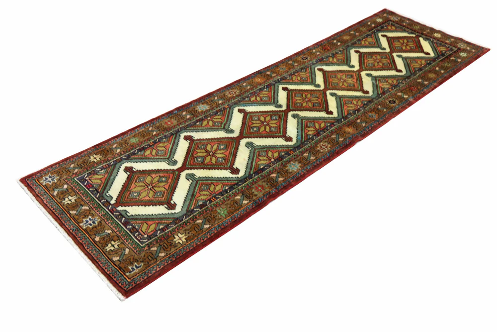 Läufer Perser - Nomadic - 286 x 83 cm - dunkelbeige - Image 3