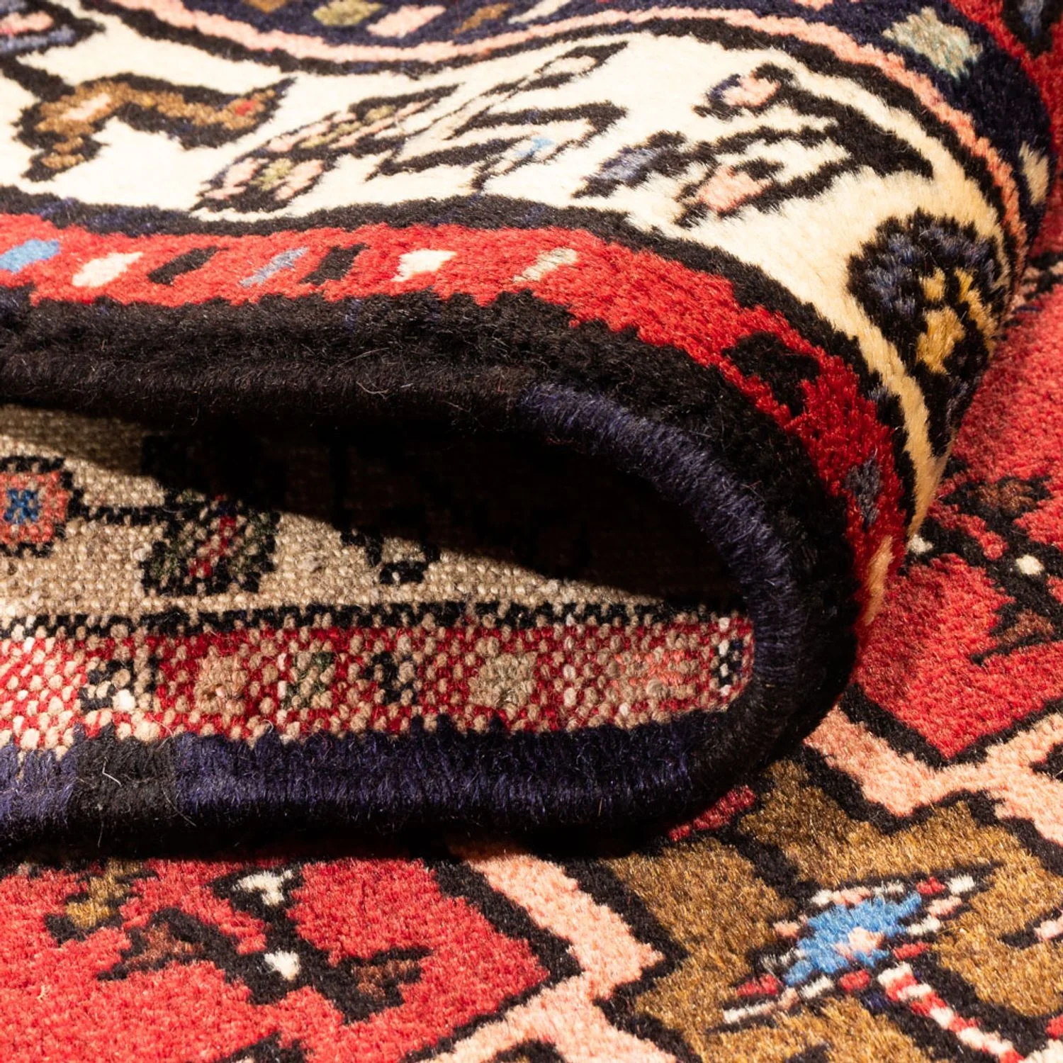 Läufer Perser - Nomadic - 287 x 68 cm - rot - Image 4