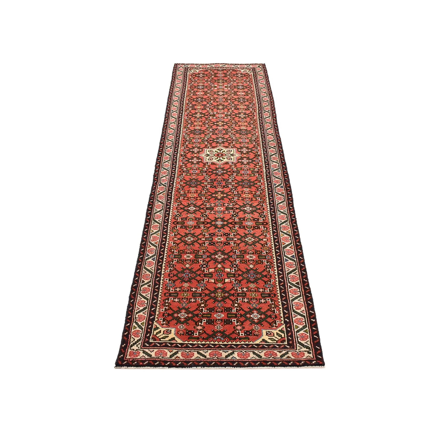 Läufer Perser - Nomadic - 294 x 74 cm - hellrot - Image 5