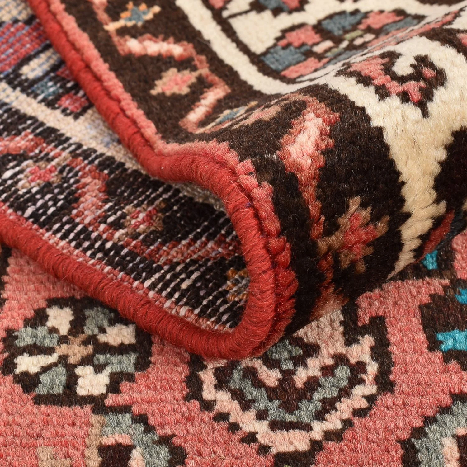 Läufer Perser - Nomadic - 298 x 87 cm - hellrot - Image 4