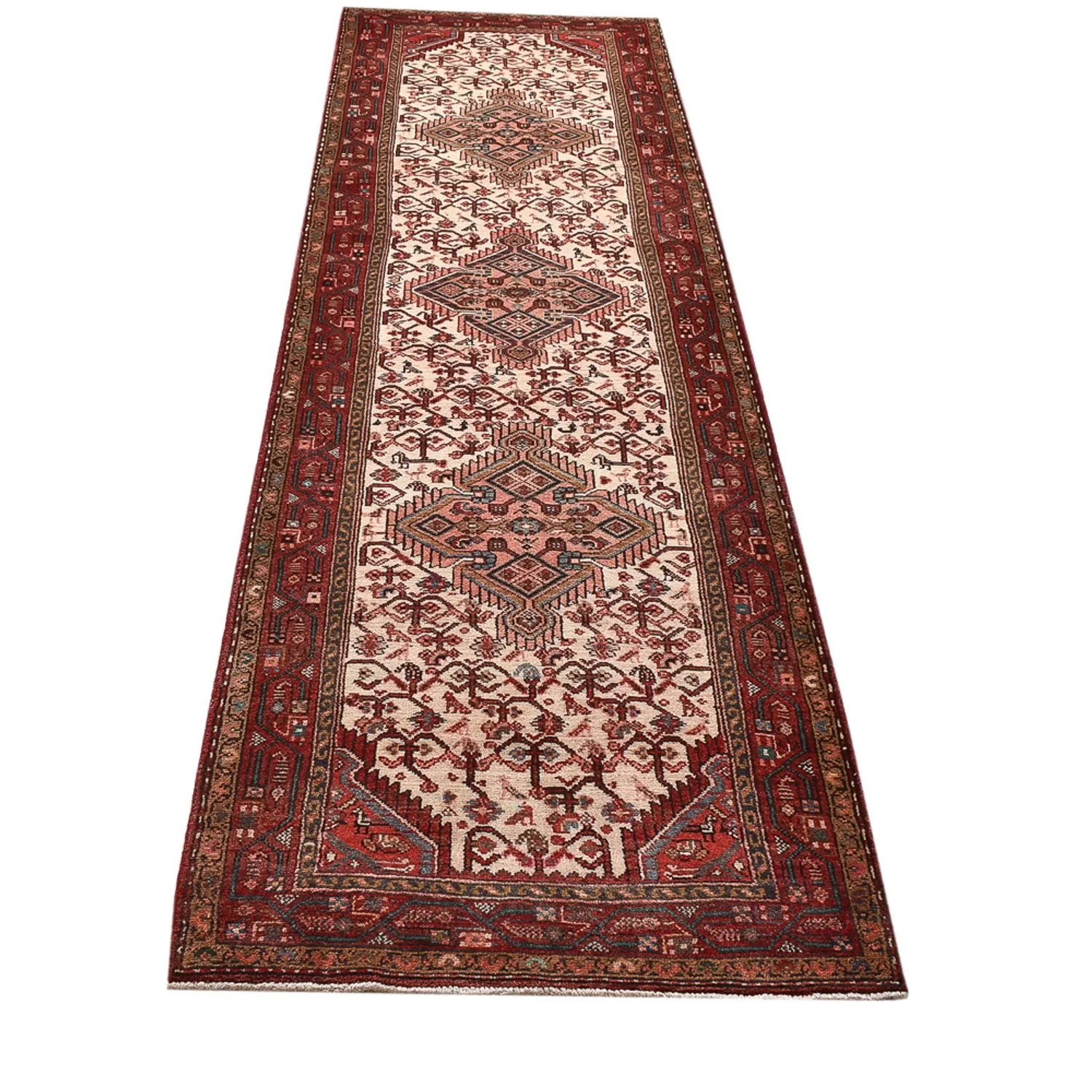 Läufer Perser - Nomadic - 300 x 85 cm - hellrot - Image 5