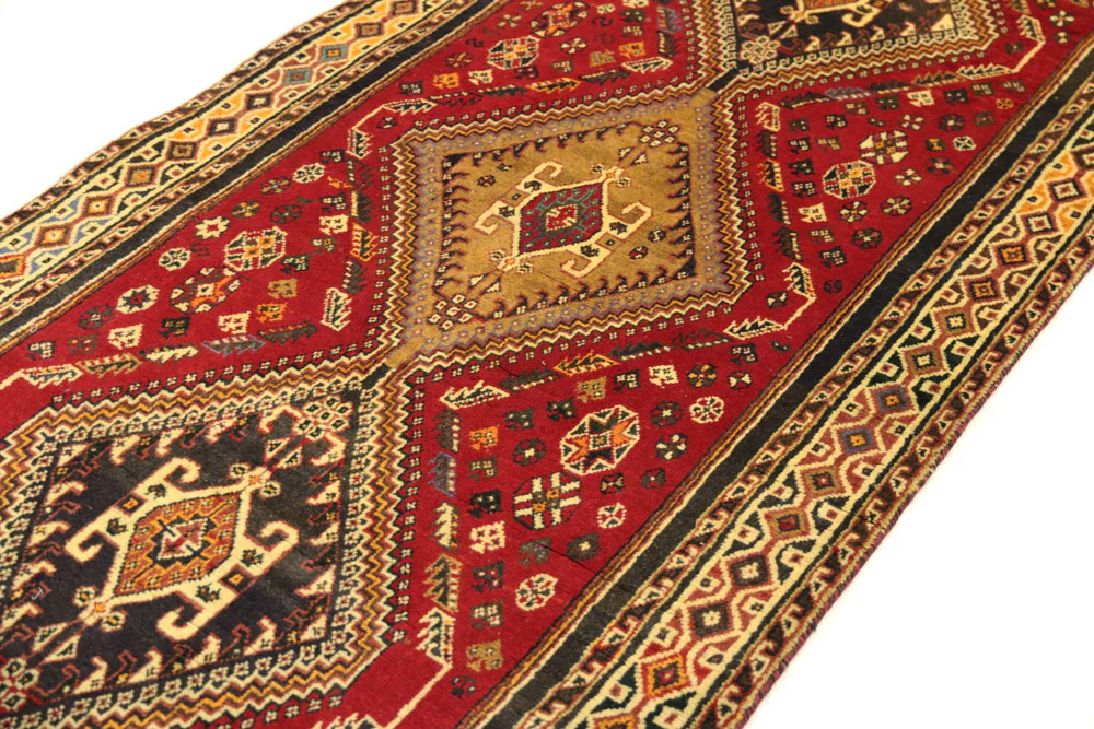 Läufer Perser - Nomadic - 306 x 106 cm - rot - Image 4