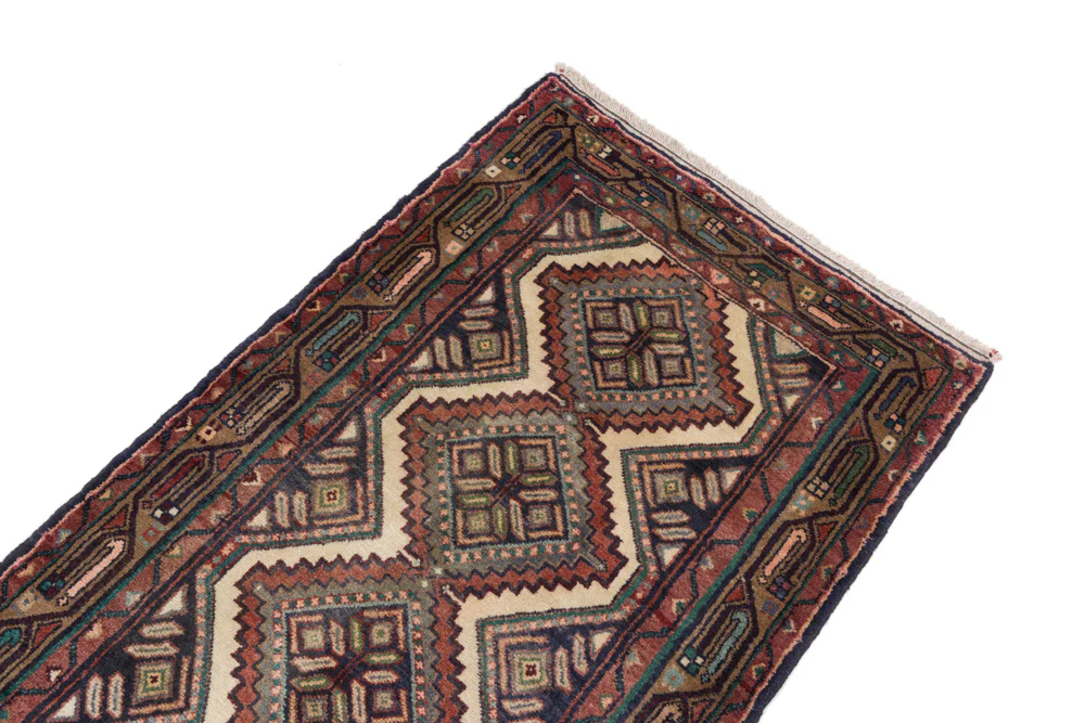 Läufer Perser - Nomadic - 308 x 87 cm - dunkelbeige - Image 4