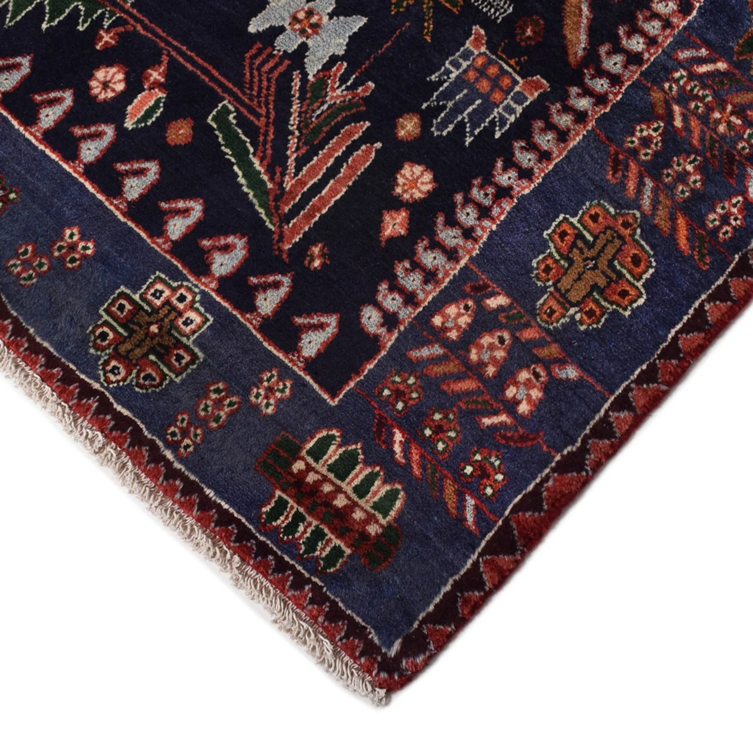 Läufer Perser - Nomadic - 382 x 168 cm - dunkelrot - Image 2