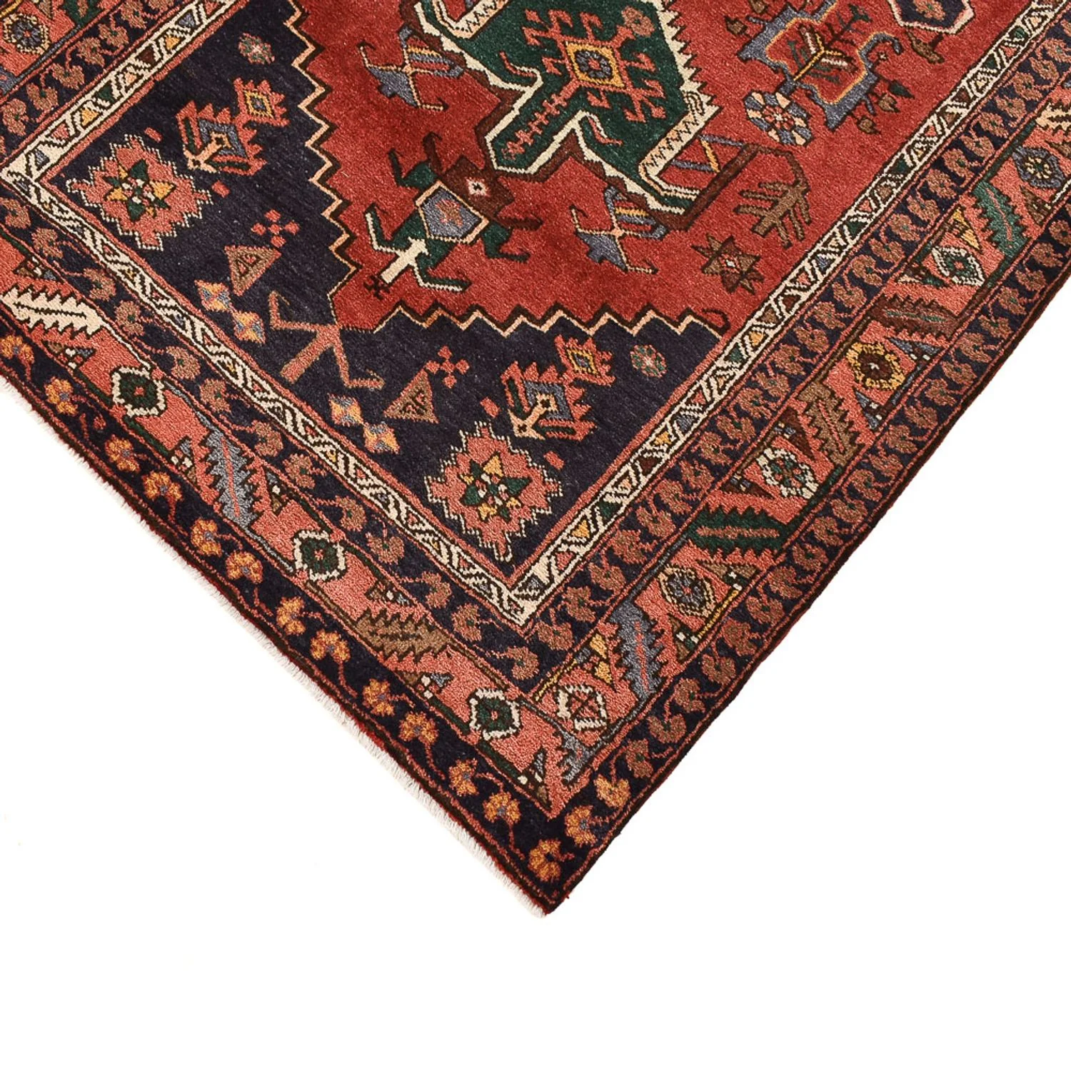 Läufer Perser - Nomadic - 445 x 105 cm - hellrot - Image 2