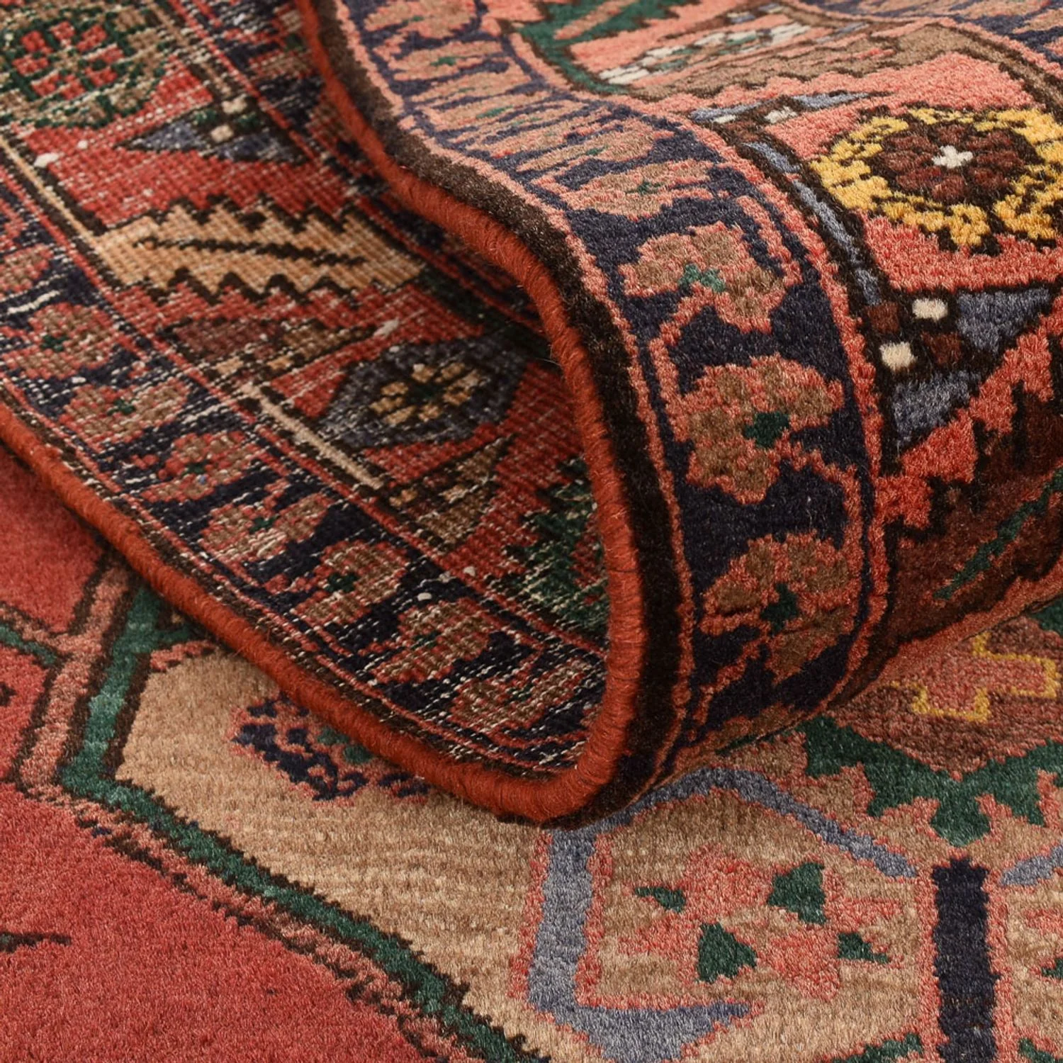Läufer Perser - Nomadic - 445 x 105 cm - hellrot - Image 4
