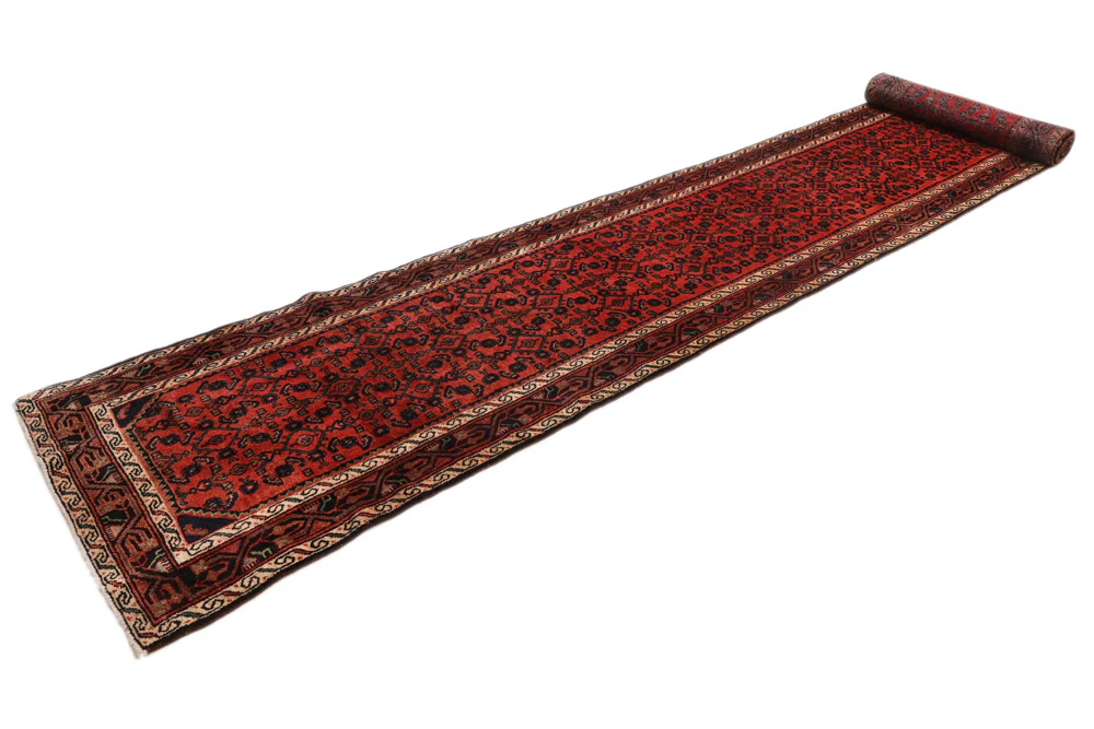 Läufer Perser - Nomadic - 485 x 85 cm - dunkelrot - Image 3