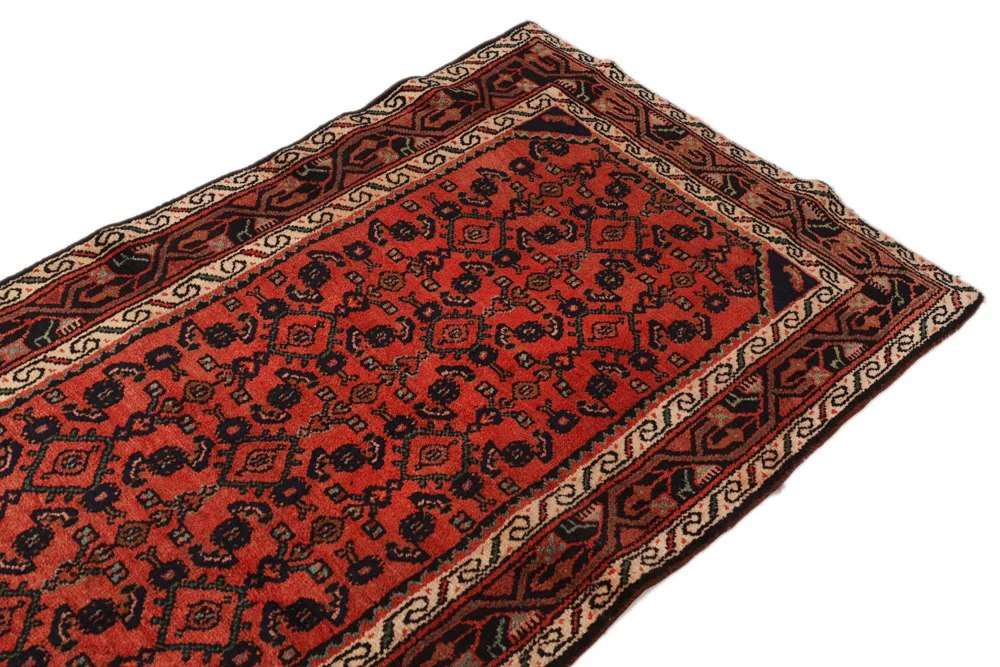 Läufer Perser - Nomadic - 485 x 85 cm - dunkelrot - Image 4