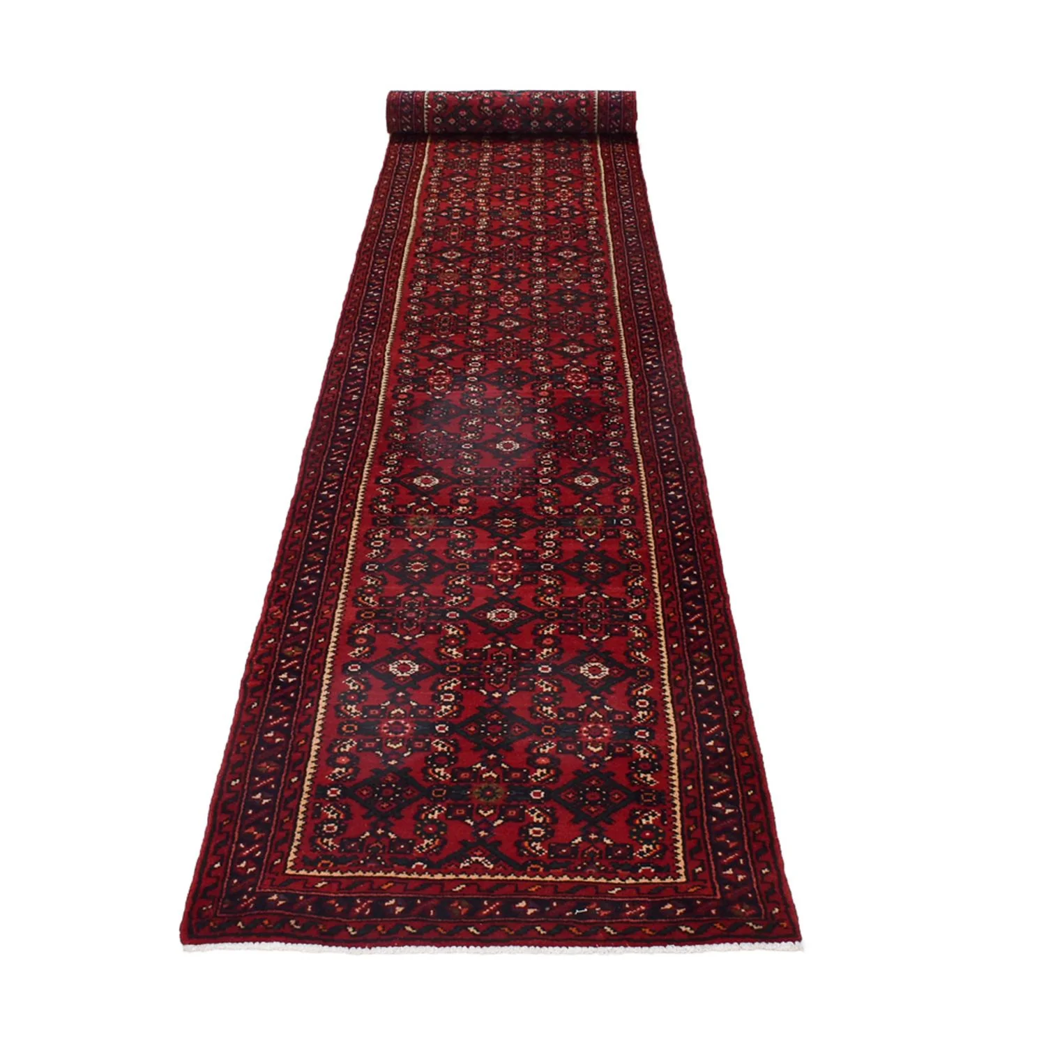Läufer Perser - Nomadic - 490 x 70 cm - rot - Image 5