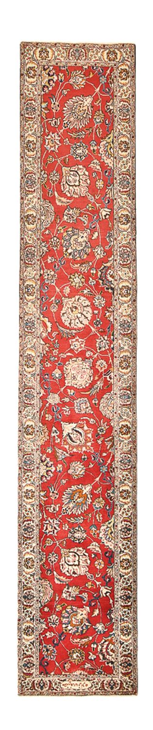 LĂ€ufer Perser - TĂ€briz - 398 x 72 cm - rot