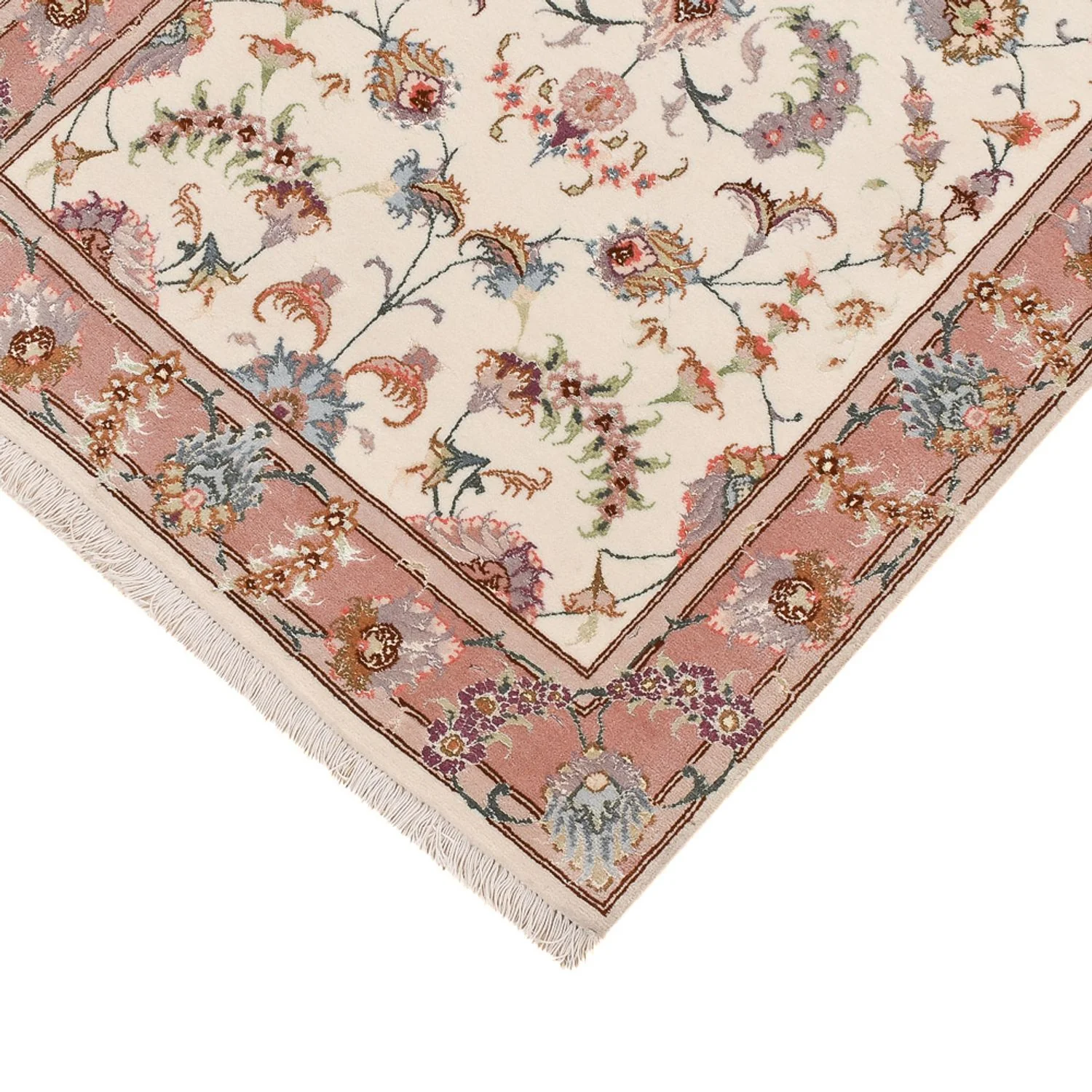 Läufer Perser - Täbriz - Premium - 347 x 77 cm - beige - Image 2