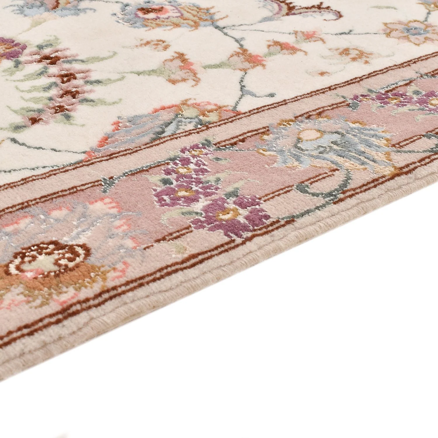 Läufer Perser - Täbriz - Premium - 347 x 77 cm - beige - Image 3