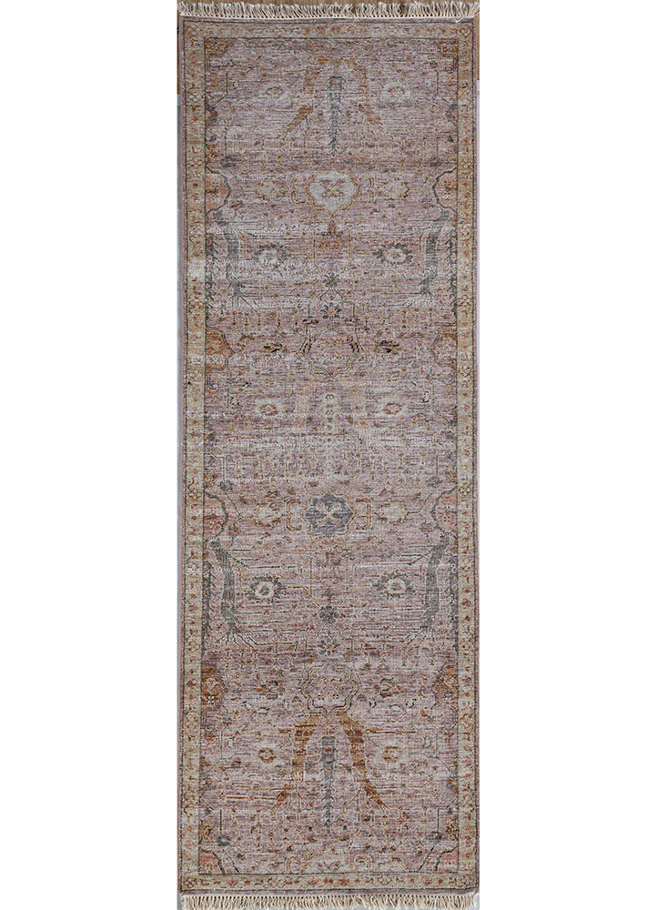 Läufer Woll - 240 x 75 cm - orange