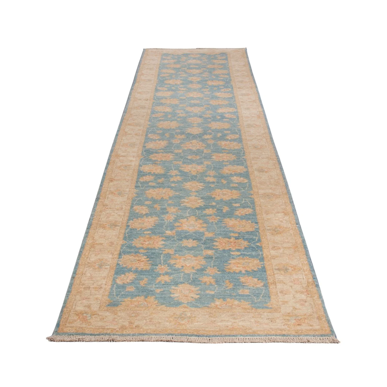 Läufer Ziegler - 393 x 81 cm - hellblau - Image 5