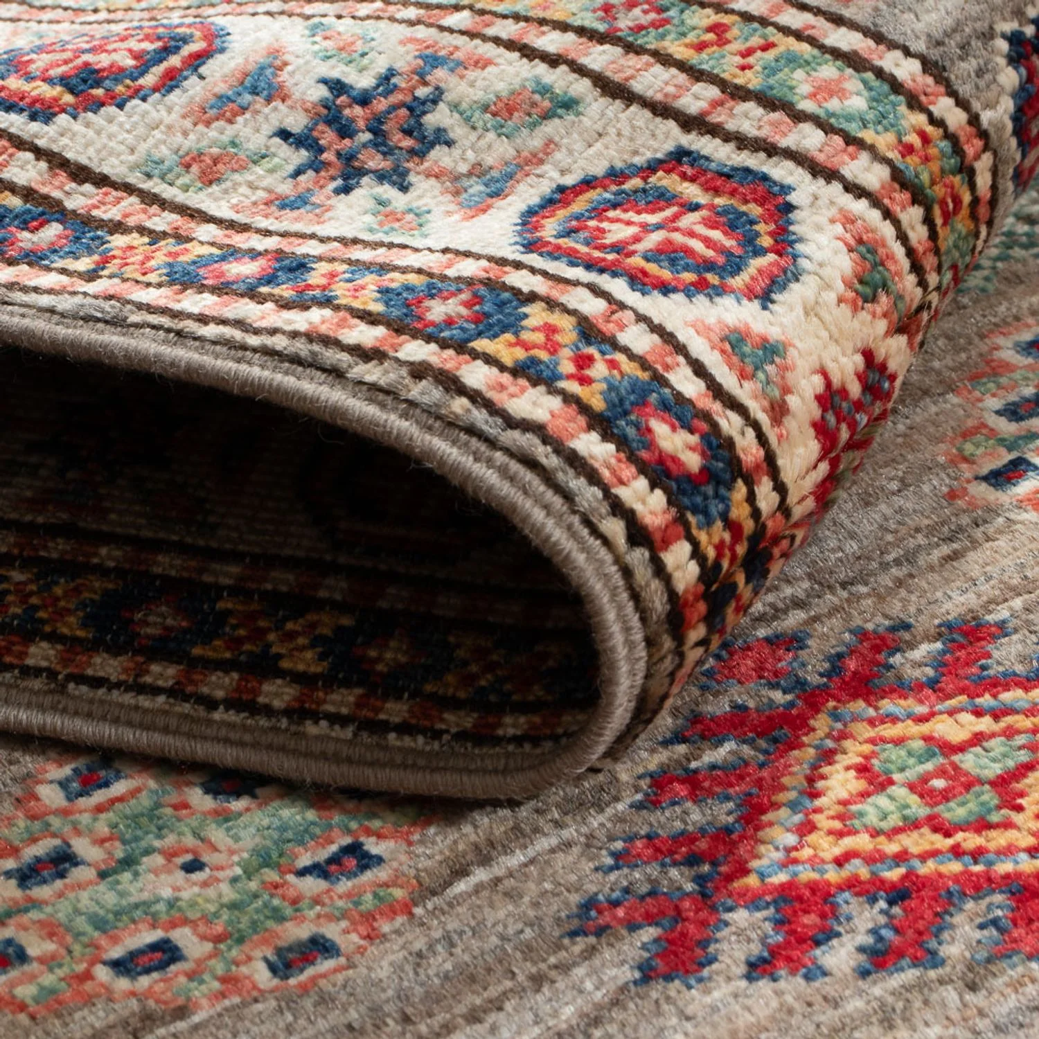 Läufer Ziegler - Kazak - 173 x 60 cm - beige - Image 4