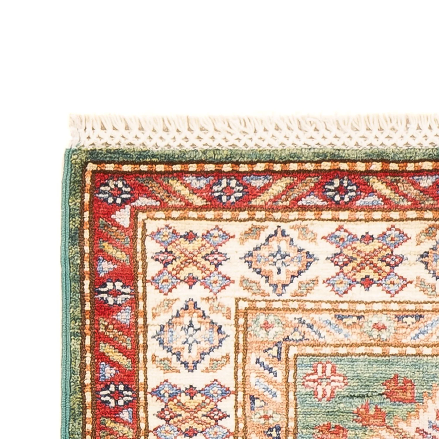 Läufer Ziegler - Kazak - 185 x 61 cm - hellgrün - Image 3