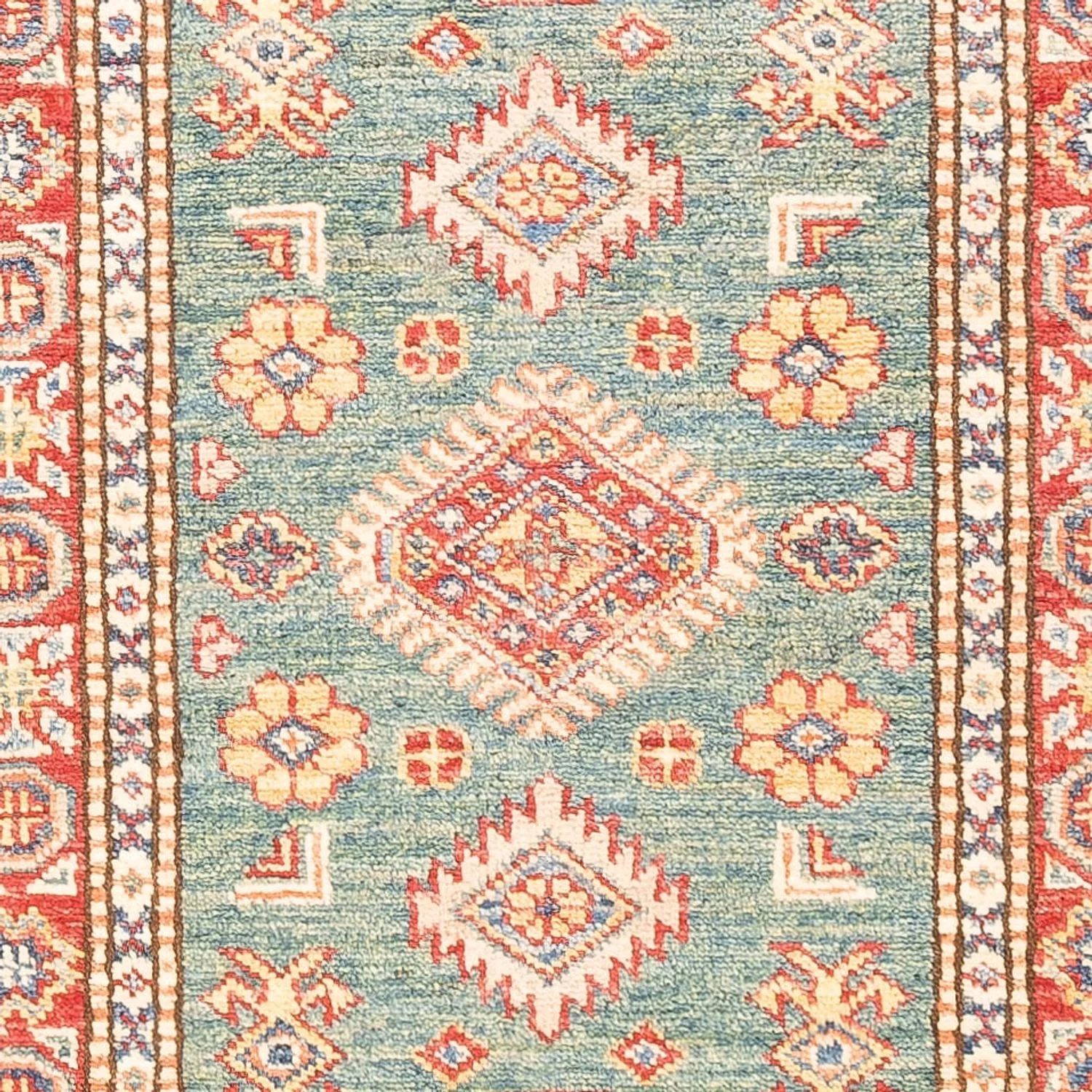 Läufer Ziegler - Kazak - 188 x 61 cm - hellgrün - Image 2