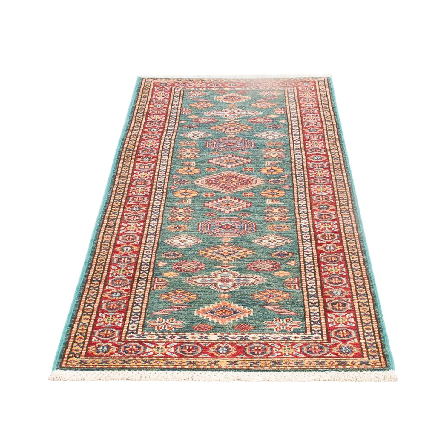 Läufer Ziegler - Kazak - 188 x 61 cm - hellgrün - Image 5