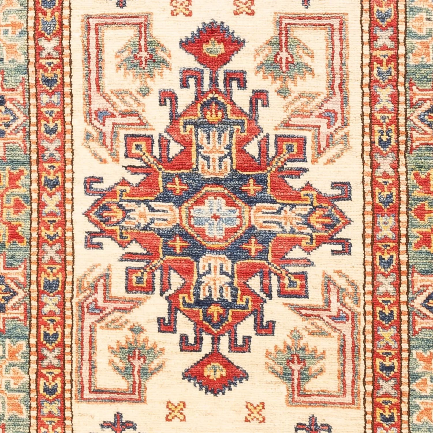 Läufer Ziegler - Kazak - 204 x 73 cm - beige - Image 2